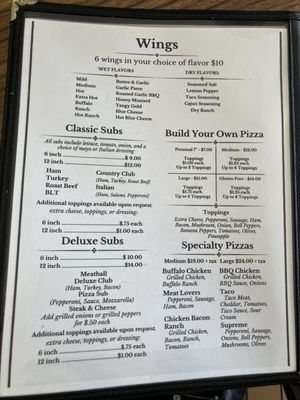 Menu photo 2 Moosewood Creek Cafe Tidioute, PA