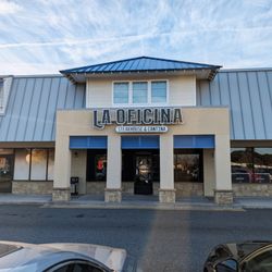 La Oficina Steakhouse and Cantina - This is an overall view of the storefront.  Photo taken January 21, 2026.
