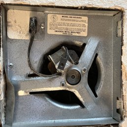 old broken bathroom exhaust fan old broken bathroom exhaust fan