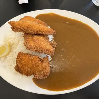 Muracci's Berkeley - Salmon Fry Curry (Extra Rice and Extra Curry) - Japanese Curry Near Me - Berkeley, California
