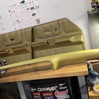 Timeless Upholstery Express - Rewrapped dash on 74' Ford LTD and redyeing the door panels to match! - Furniture Reupholstery Near Me - Garland, Texas Timeless Upholstery Express - Rewrapped dash on 74' Ford LTD and redyeing the door panels to match! - Furniture Reupholstery Near Me - Garland, Texas