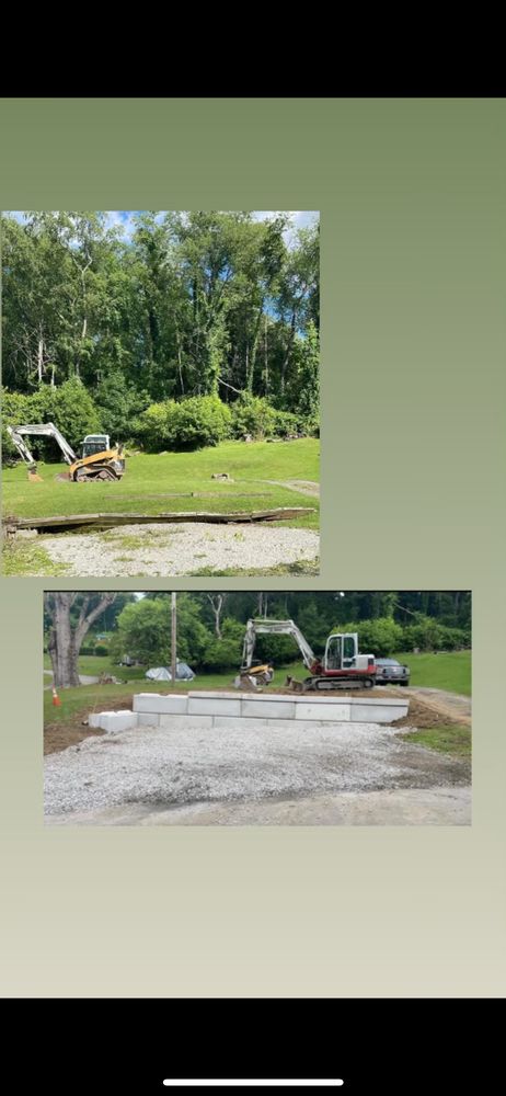 Slide of R&M Excavation