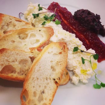 Cafe 43 - House made ricotta with tapenade - Cafes Near Me - Dallas, Texas Cafe 43 - House made ricotta with tapenade - Cafes Near Me - Dallas, Texas