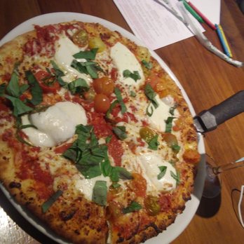 McCoy's Bar & Grill - Margherita Pizza $16.95 Crushed tomato sauce, fresh tomatoes, mozarella, basiñ - Sushi Bars Near Me - Orlando, Florida McCoy's Bar & Grill - Margherita Pizza $16.95 Crushed tomato sauce, fresh tomatoes, mozarella, basiñ - Sushi Bars Near Me - Orlando, Florida