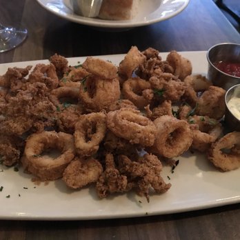 Rock'N Fish - If they're still doing it ---if you check in on yelp you get this free!!! Calamari - talk / ask your server.... and it was GOOOOOD!! - Seafood Near Me - Manhattan Beach, California Rock'N Fish - If they're still doing it ---if you check in on yelp you get this free!!! Calamari - talk / ask your server.... and it was GOOOOOD!! - Seafood Near Me - Manhattan Beach, California