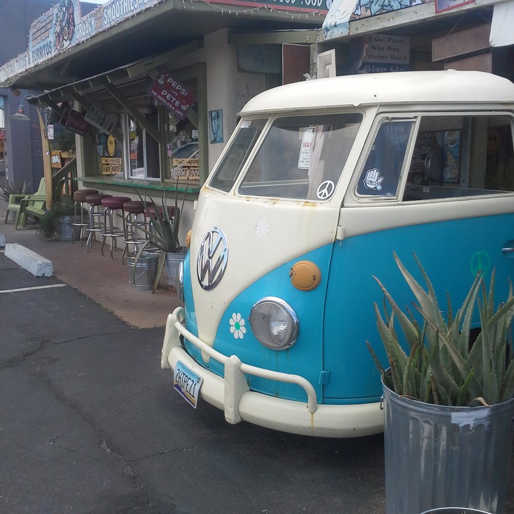 The Beach House - Part of a old vdub bus at two hippies. - Mexican Near Me - Phoenix, Arizona The Beach House - Part of a old vdub bus at two hippies. - Mexican Near Me - Phoenix, Arizona