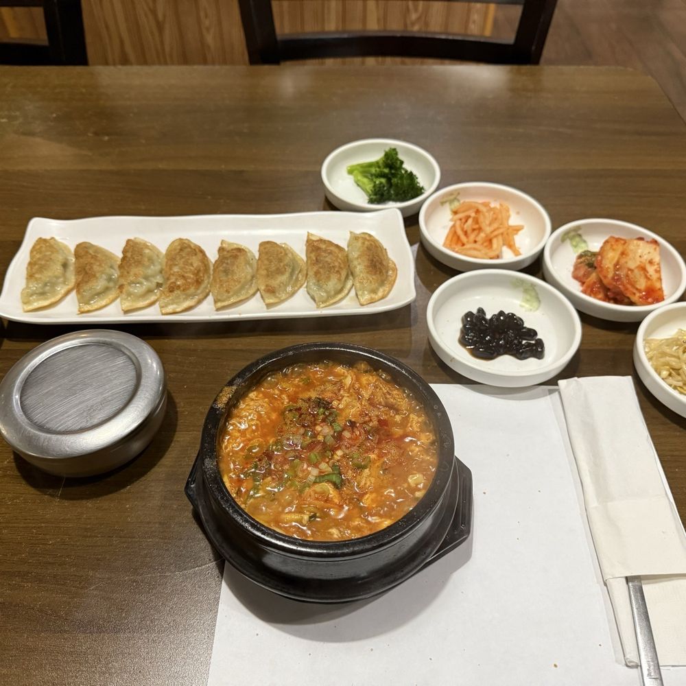 Golden Durebak - Tofu and pork soup - Korean Near Me - Buffalo Grove, Illinois