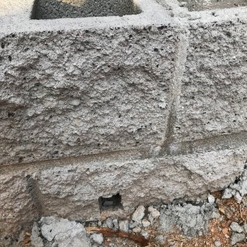 Landscape4AZ - 2nd concern. Hole cut in first run brick for PVC sleeve - Masonry/Concrete Near Me Landscape4AZ - 2nd concern. Hole cut in first run brick for PVC sleeve - Masonry/Concrete Near Me