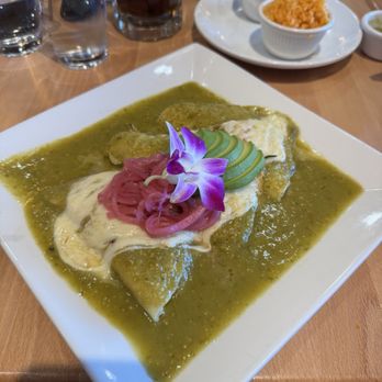 Casa De Catrina - Enchiladas Verdes - Mexican Near Me - Carle Place, New York
