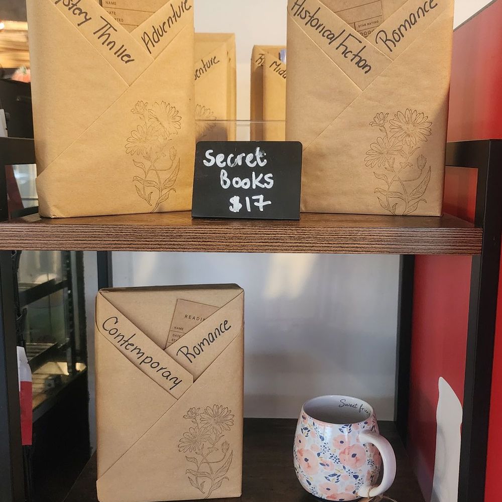 They sell mystery books here They sell mystery books here