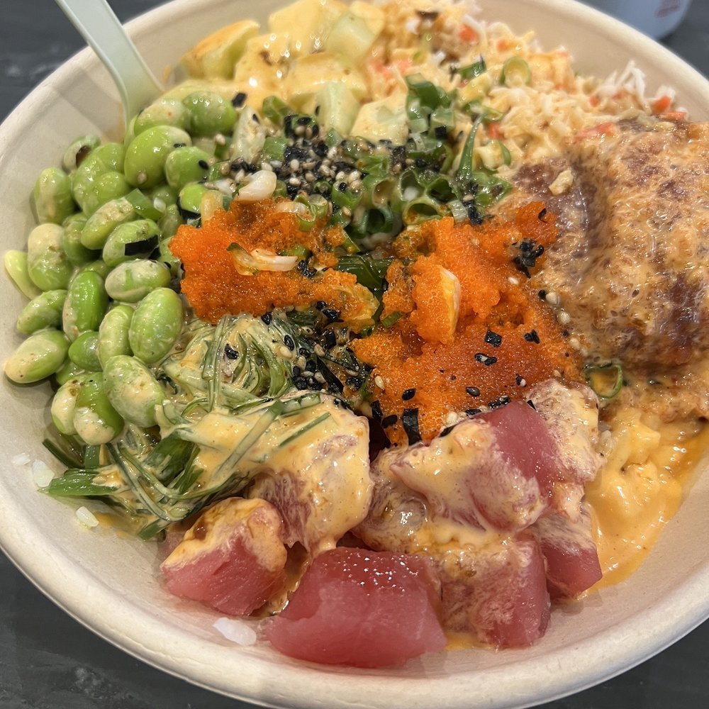 Sushi rice Poke Bowl Sushi rice Poke Bowl