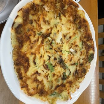 Gahwa Korean Restaurant - Seafood pancake - Korean Near Me - Flushing, New York Gahwa Korean Restaurant - Seafood pancake - Korean Near Me - Flushing, New York