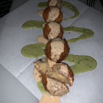 BOCA by Chef Maria Mazon - Boca balls... chipotle mashed potato balls rolled in light panko crumbs and fried.  Yes please! - Mexican Near Me - Tucson, Arizona