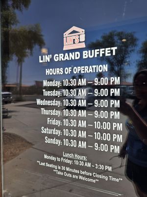 Menu photo 4 Lin's Grand Buffet Casa Grande, AZ