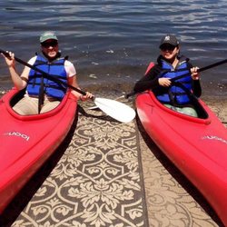 Lake Needwood Boats - First Kayaking with my Cuban girlfriend.