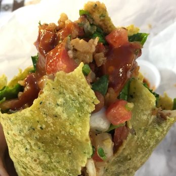 Palapa Taco - Spinach wrap with mild sauce. - Street Vendors Near Me - Del Mar, California