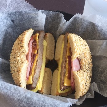 TJ's Bagels - Meat lover's everything bagel. - Bagels Near Me - Ankeny, Iowa TJ's Bagels - Meat lover's everything bagel. - Bagels Near Me - Ankeny, Iowa