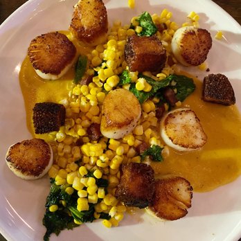 Ember & Iron - Scallops and Corn - American Near Me - Jacksonville, Florida Ember & Iron - Scallops and Corn - American Near Me - Jacksonville, Florida