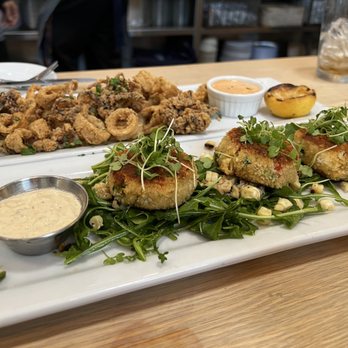 Lure Fish House - Crab Cakes and Crispy Calamari - Seafood Near Me - Porter Ranch, California Lure Fish House - Crab Cakes and Crispy Calamari - Seafood Near Me - Porter Ranch, California