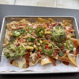 Hawaiian Nachos - Fully Loaded Tray