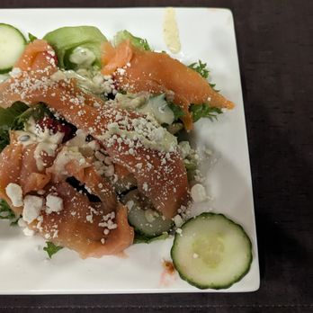 Cork and Table - Smoked Salmon Salad - Wine Bars Near Me - Fredericksburg, Virginia