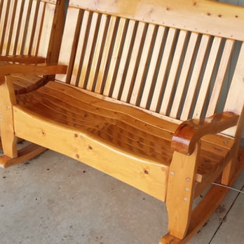 Pecan Shed - Many quality wood and iron/steel items for sale on their "porch". - Farmers Market Near Me - Henrietta, Texas