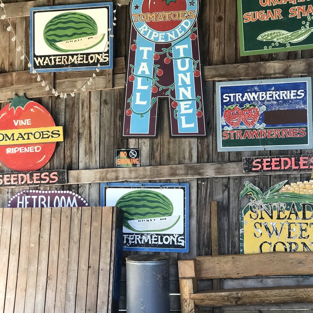 Sneads Farm - Inside the barn - Fruits & Veggies Near Me - Fredericksburg, Virginia