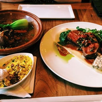 Chambar - Tajine D'aziz À L'agneau and La Pièce De Boeuf - Belgian Near Me - Vancouver, British Columbia