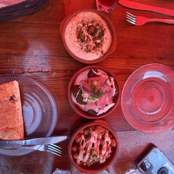 Hummus Kitchen - Table - Middle Eastern Near Me - New York, New York Hummus Kitchen - Table - Middle Eastern Near Me - New York, New York