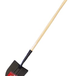 Bully Tools - 72515 Round Point Long Handle Ash Shovel