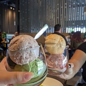 Food Terminal - Ice cream red bean, matcha and mango, strawberry - Malaysian Near Me - Chamblee, Georgia