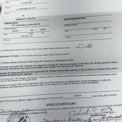 Aisle 9 Tattoo - Being sued for a $1000.00 deposit after evading a client for a year with no tattoo service