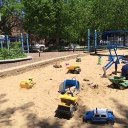 Huge sandpit