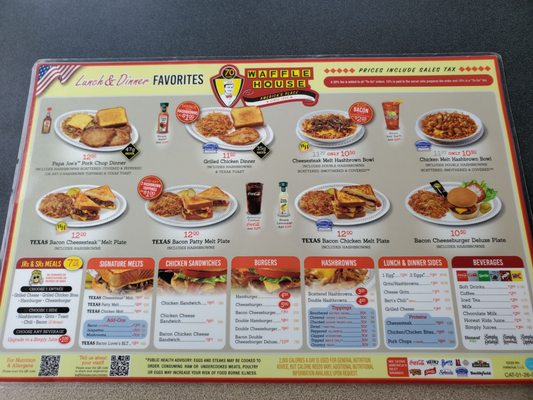 Menu photo 1 Waffle House Biscoe, NC Menu photo 1 Waffle House Biscoe, NC
