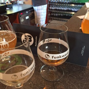 Funkwerks - Chai spice infused saison and Deceit aged in rum barrels - Breweries Near Me - Fort Collins, Colorado