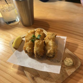 Drunken Monk - Kaki Fry (Deep Fried Oysters) - Izakaya Near Me - Menlo Park, California Drunken Monk - Kaki Fry (Deep Fried Oysters) - Izakaya Near Me - Menlo Park, California