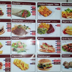 Batman's Dinner - Flyer innen