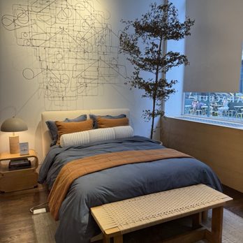 Parachute Home - Bed display - Home Decor Near Me - New York, New York Parachute Home - Bed display - Home Decor Near Me - New York, New York