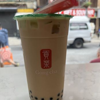 Gong Cha - Caramel Milk Tea - Bubble Tea Near Me - New York, New York Gong Cha - Caramel Milk Tea - Bubble Tea Near Me - New York, New York