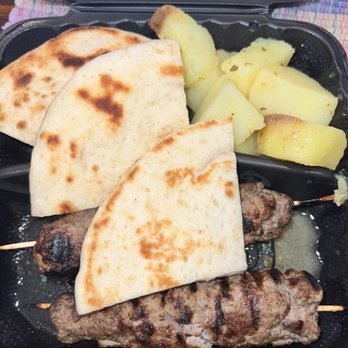 Grilliant Rotisserie - Beef and Lamb Kofta Platter (Two Sticks) - Greek Near Me - Maple Glen, Pennsylvania Grilliant Rotisserie - Beef and Lamb Kofta Platter (Two Sticks) - Greek Near Me - Maple Glen, Pennsylvania
