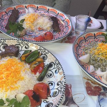 Persian Kabobs - Cholo Kebab Koobideh Rack of Lamb Baghali Polo with Lomb Shank - Persian/Iranian Near Me - Cupertino, California
