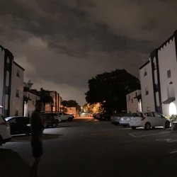The Madeira Apartments - Only 1 bldg has an outside light, a few are missing lights in the corridors