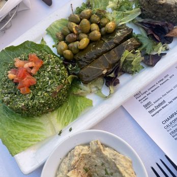 Cafe Santorini - Vegetarian Mezze Tasting - Italian Near Me - Pasadena, California Cafe Santorini - Vegetarian Mezze Tasting - Italian Near Me - Pasadena, California