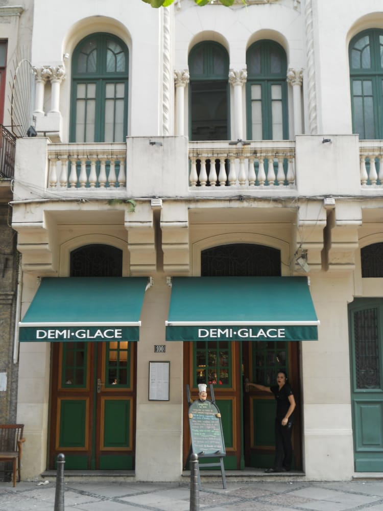 RESTAURANTE DEMIGLACE Rua do Lavradio 100, Rio de Janeiro RJ