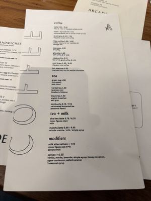 Menu photo 1 Arcade Downtown Riverside, CA