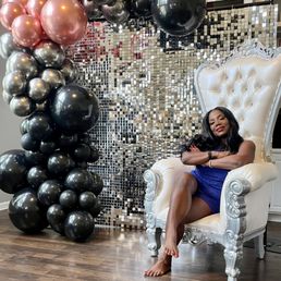 Absolutely love my backdrop and balloons decor. Kelly and her team was very professional and timely Absolutely love my backdrop and balloons decor. Kelly and her team was very professional and timely