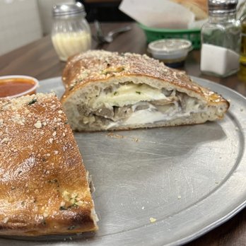 Primo's Pizzeria - I added sausage and mushrooms.  Yum! - Pizza Near Me - Lakeland, Florida