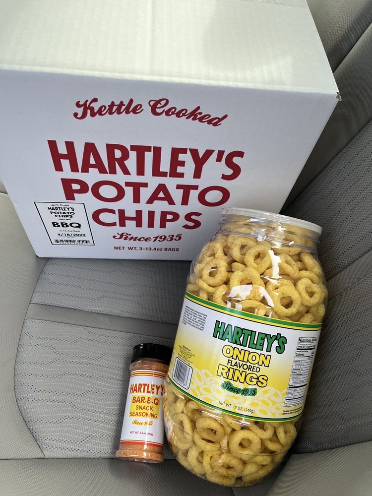 HARTLEY’S POTATO CHIP Updated September 2024 2157 Back Maitland Rd