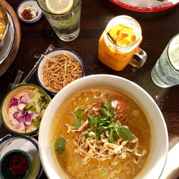 Rim Tanon - Kao soi gai (curry noodle) - Thai Near Me - Houston, Texas Rim Tanon - Kao soi gai (curry noodle) - Thai Near Me - Houston, Texas