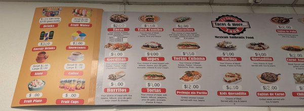 Menu photo 2 J's Snack Land Tacos Smyrna, GA Menu photo 2 J's Snack Land Tacos Smyrna, GA